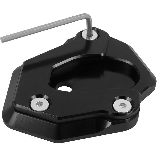 Motorcycle Kickstand Pad Enlarger Extension Side Stand Plate Pad Replacement for KAWASAKI Z650 Z900 Z900RS 2017-2024 (green)