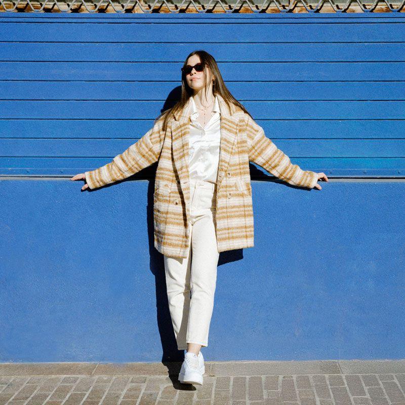 Women's Beige Erman Coat LA PETITE ETOILE