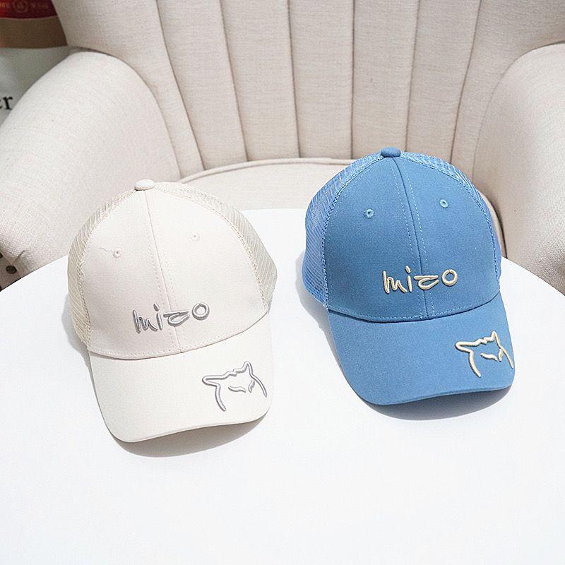 Flat Topped Children's Hat Men's Summer Thin Design Men's Duckbill Hat Children's Baseball Cap Mesh Sunshade Hat Sun Protection