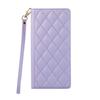 Anwendbar für Sharp Wish4 Lederhülle, Google 9Pro Rauten kleiner duftender Wind starke magnetische Klappkartenbrieftasche Schutzhülle