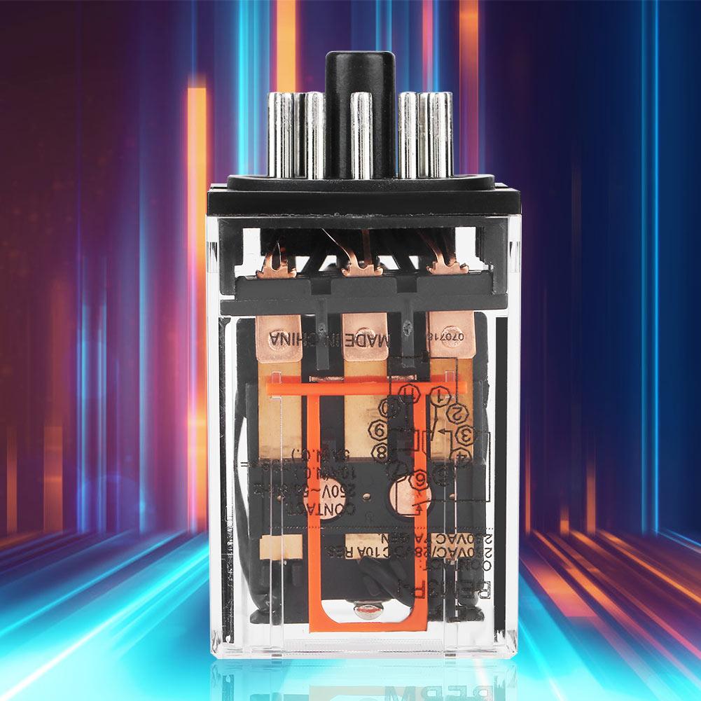 MK3P I AC 220V General purpose Electromagnetic Electric Relay 11 Pins 10A 3Z