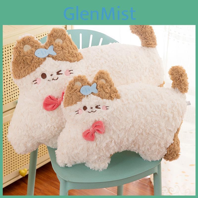 Cute Cartoon Cat Plush Toy Soft Pillow For Kids Sofa Cushion Stuffed Animal