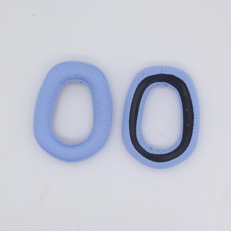 Coussinets d'oreille pour casque G435 Pièces de rechange Paire Cuir protéiné souple et mousse à mémoire de forme