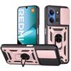 Custodia con protezione fotocamera scorrevole per Redmi 15C Global Custodia con anello di supporto Armor Copri telefono per Redmi 15C 4G Capa