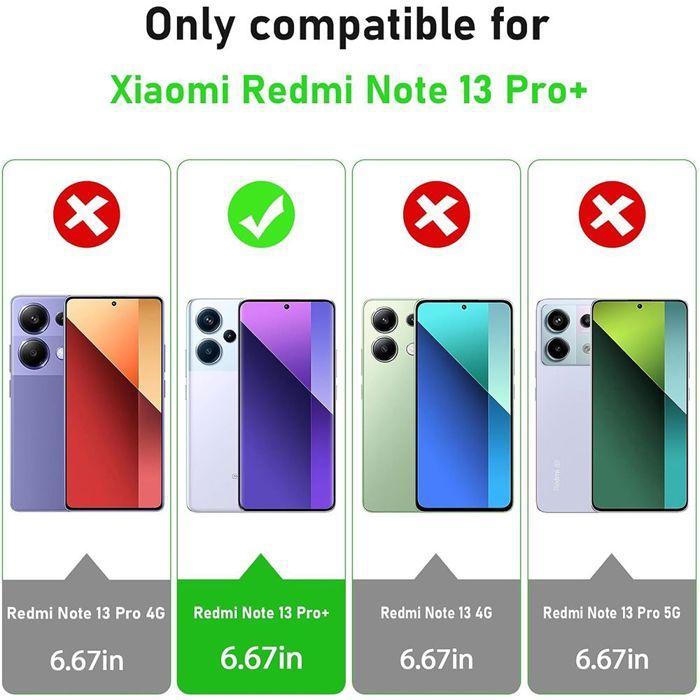 Coque - E.F.CONNECTION - Pour Xiaomi Redmi Note 13 Pro Plus 5G - Bleu Marine - Antichoc - Protection intégrale