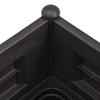 vidaXL Garten-Hochbeet PP Anthrazit 100x43x35 Cm