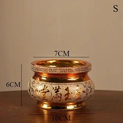 

Керамическая курильница для благовоний, бытовая курильница для зала предков, буддийская утварь, ремесло, украшение, дзен, фэн-шуй