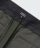 Musinsa Standard Wide Hidden Banding Slacks [Dusty Khaki]