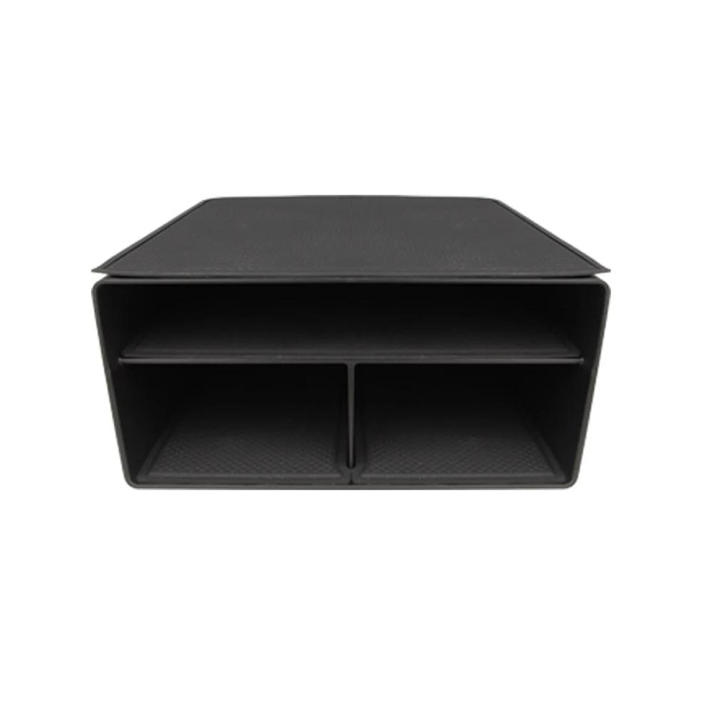 

Центральный ящик для хранения управления, подходящий для Audi Q5/Q4 Etron, ящик для подлокотника двери, держатель для стакана с водой, коврик для хранения в автомобиле, товары для интерьера чёрный