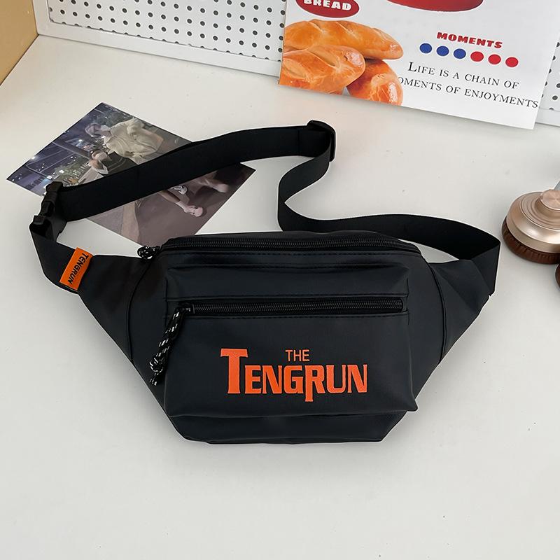 

Bag Handbag Crossbody Underarm Bag Polyester Large Capacity Travel Solid Color чорний