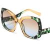 Fashion Sun Glasses Women Anti-UV Spectacles Butterfly Eyeglasses Personality Google Retro Oversize Patchwork Frame Sunglasses