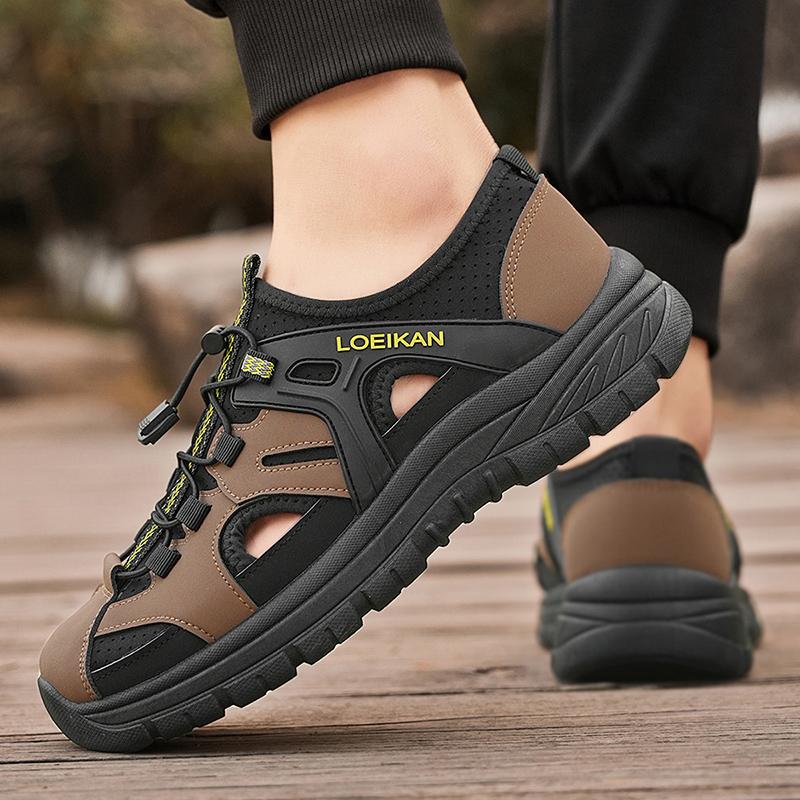 Fashion CYYTL Sandals Casual Mens Summer Shoes Beach Outdoor Slippers Walking Slides Comfort Luxury Designer Leather Lightweight Fashion