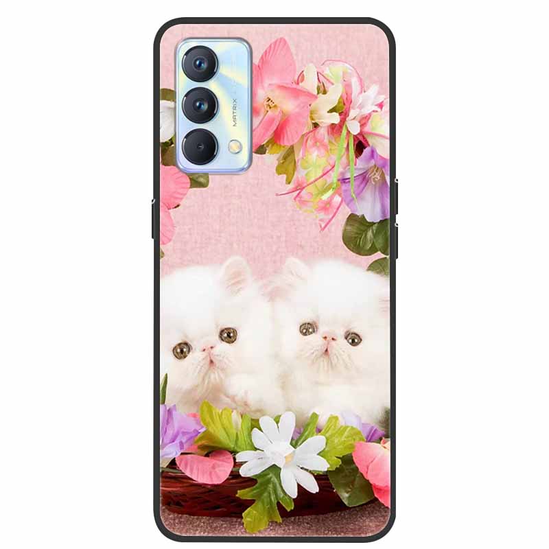 For Realme GT Master Cases Soft TPU Silicone Cat Lovely Covers For Realme GT 5G Back Case Funda RealmeGT Master Explorer Edition