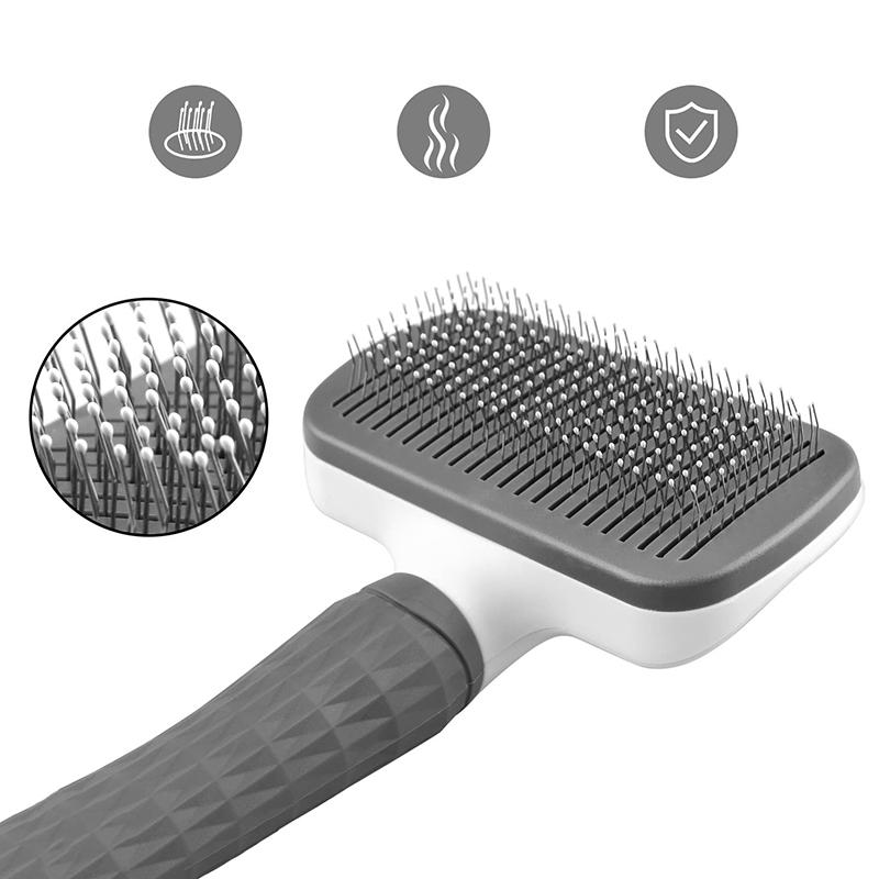Pet Hair Removal Brushing Cat And Dog Hair Beauty Care Hairs Removal Massage Combing Hairs Cleaning Bathe Brushing Pet Supplies