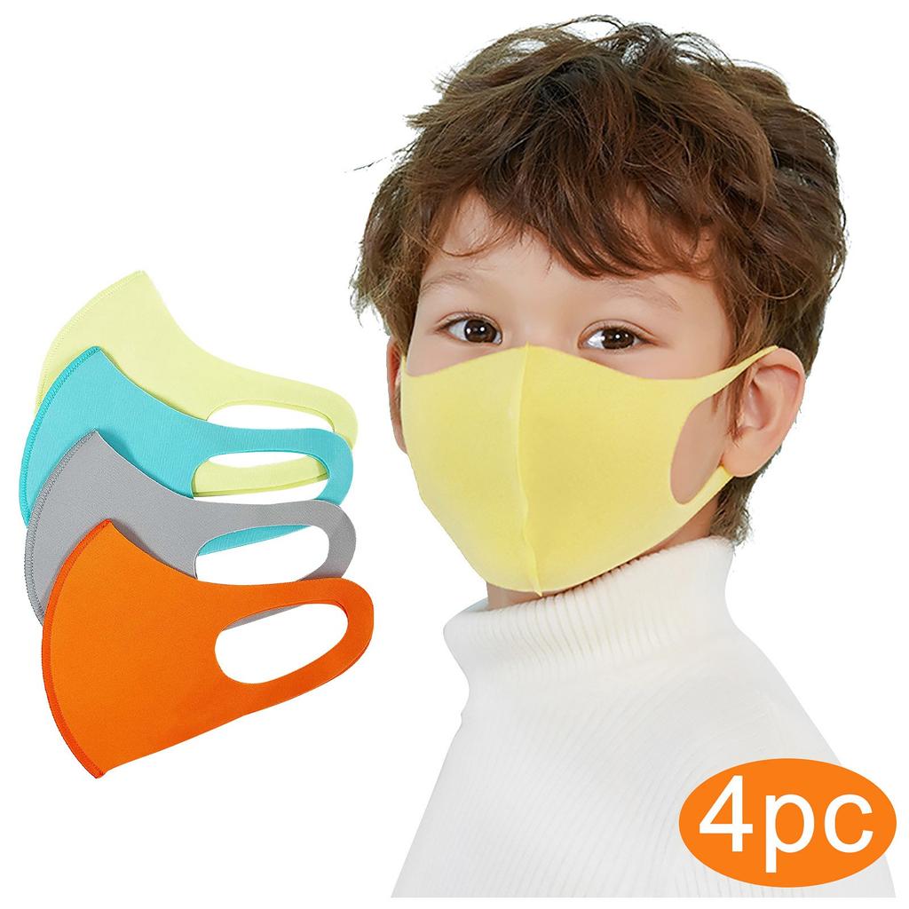 Carbon Fiber Outdoor -Haze Face Lightweight Face-Shield Dust-Proof Mouth 4PC