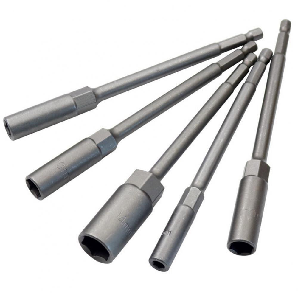 150mm Wrench Extension Sleeve Lengthen Hexagon Nut Driver Socket Wrench  For Electric Screwdriver
