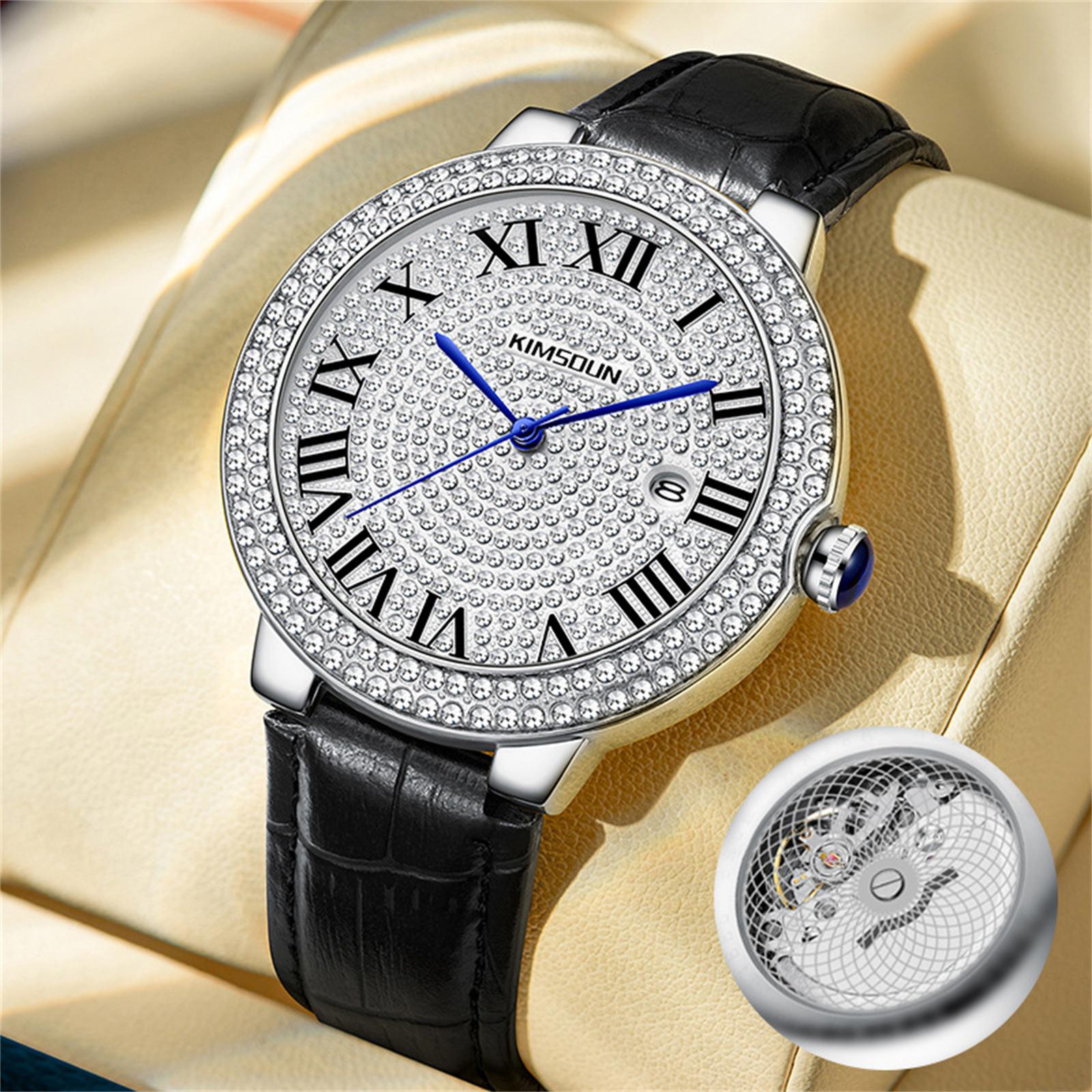 

Мужские водонепроницаемые светящиеся наручные часы-будильник для бега One Size