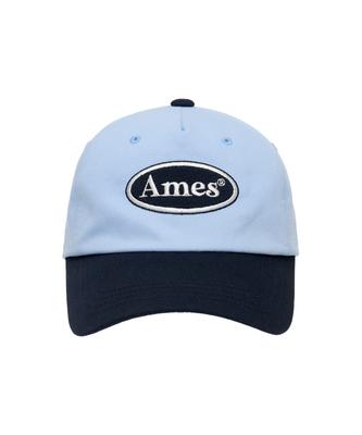 AMES-WORLDWIDE Symbol Logo Twotone Ball Cap Blue