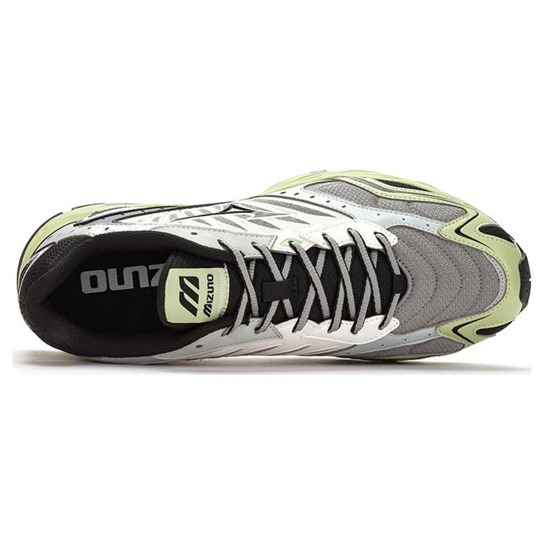 Mizuno Fiyi 2K Retro Thick Sole Durable Low Top Casual Running Shoes Unisex Sneakers Green Black White D1GH223711
