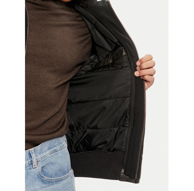 Куртка из имитации кожи Alpha Industries 123106