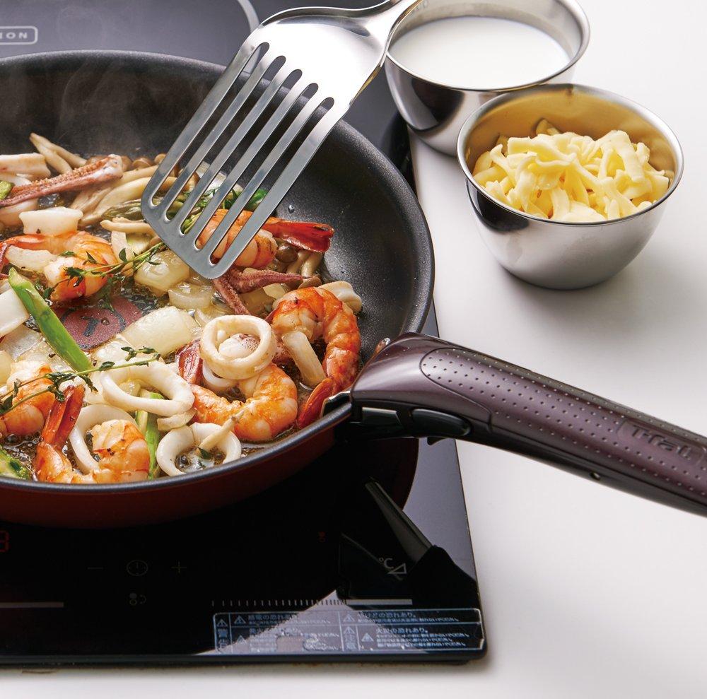 Mâner Tefal dedicat, maro smochin, L99358, model 2016, model „Ingenio Neo”