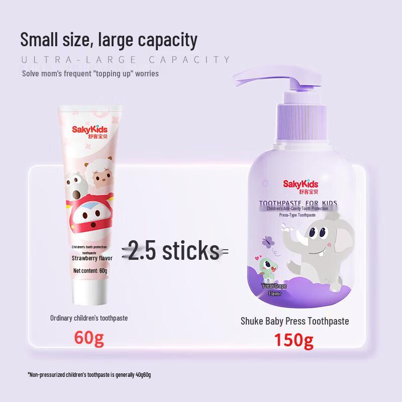 Shuke Kids Fluoride Anti-Cavity Toothpaste