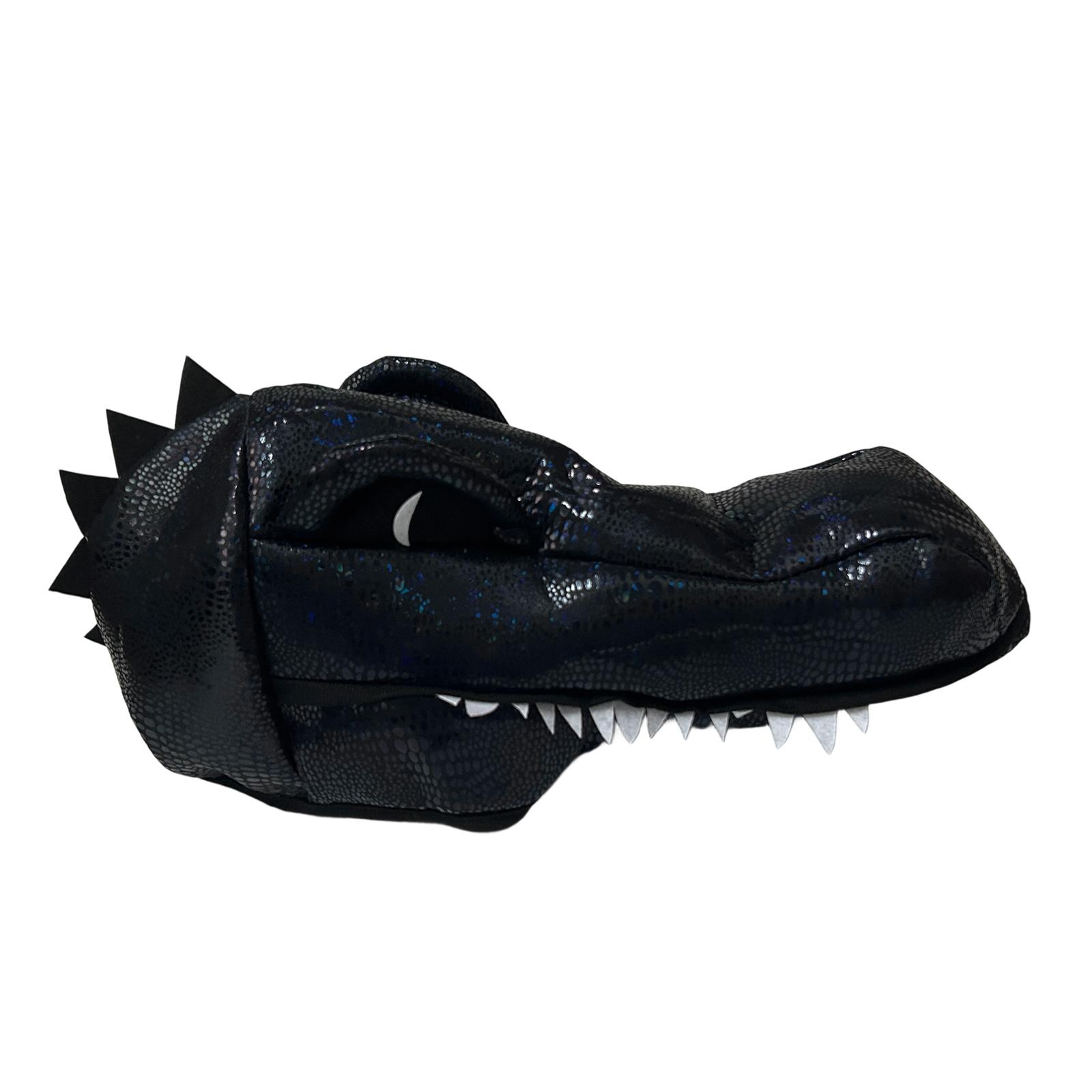 

Привлекающая внимание шляпа-маска крокодила с реалистичным дизайном текстуры формы для мероприятия на тему розыгрышей, нарядный головной убор