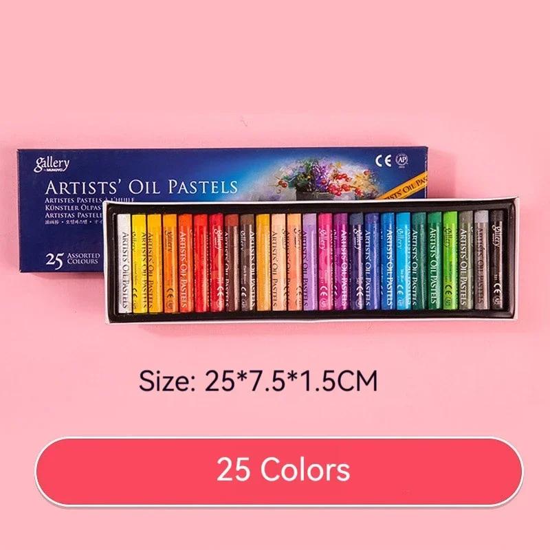 MUNGYO Artist Oil Pastel Set 12/25/50 Colors Professional Painting Drawing Graffiti Art Crayons Washable Round Non Toxic Sticks