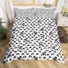 Cartoon Penguin Bedding Set Full King for Girls Boys Kids Room Dorm Funny Animal Printed Comforter Cover Penguins Bedding Set