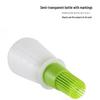 Silicone Kitchen/BBQ Oil & Seasoning Brush with Scale & Lid