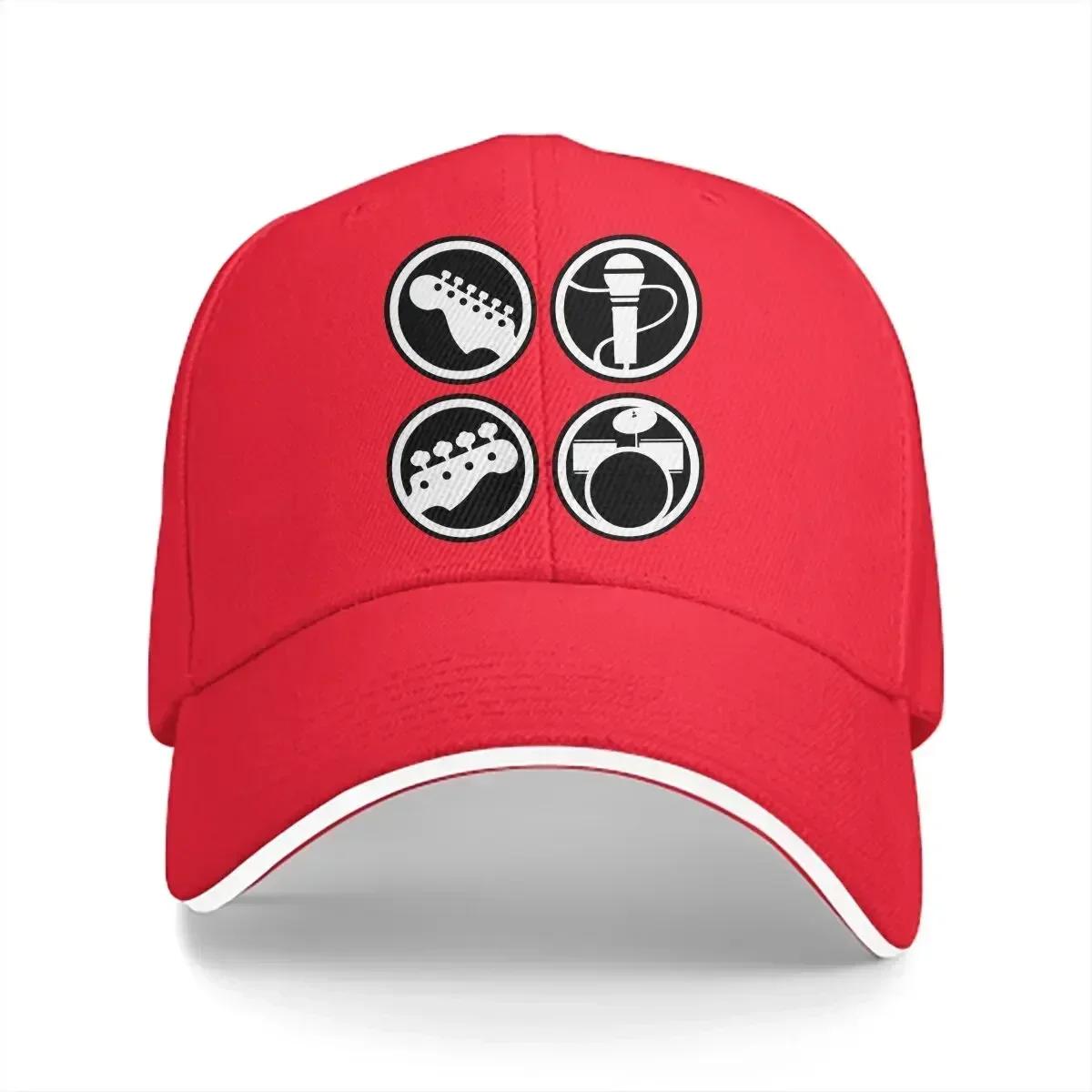 

Washed Unisexs Baseball Cap Music Icons Sports Snapback Caps Dad Hat Beatle Hats 56-58cm