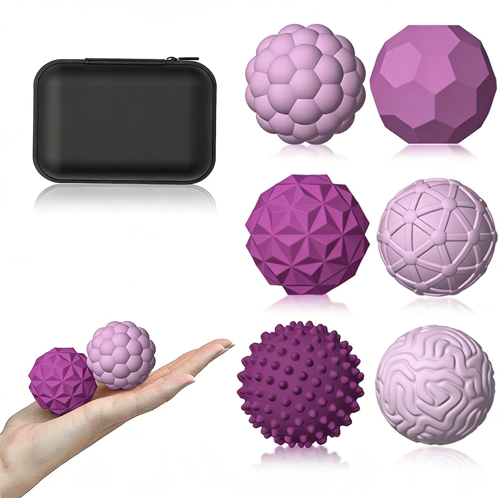 New, Unique And Special Silicone Toys, Magnetic Sensory Balls, Elastic Magnetic Suction Sensory Toys, Stress-Relieving Magnetic Balls фиолетовый