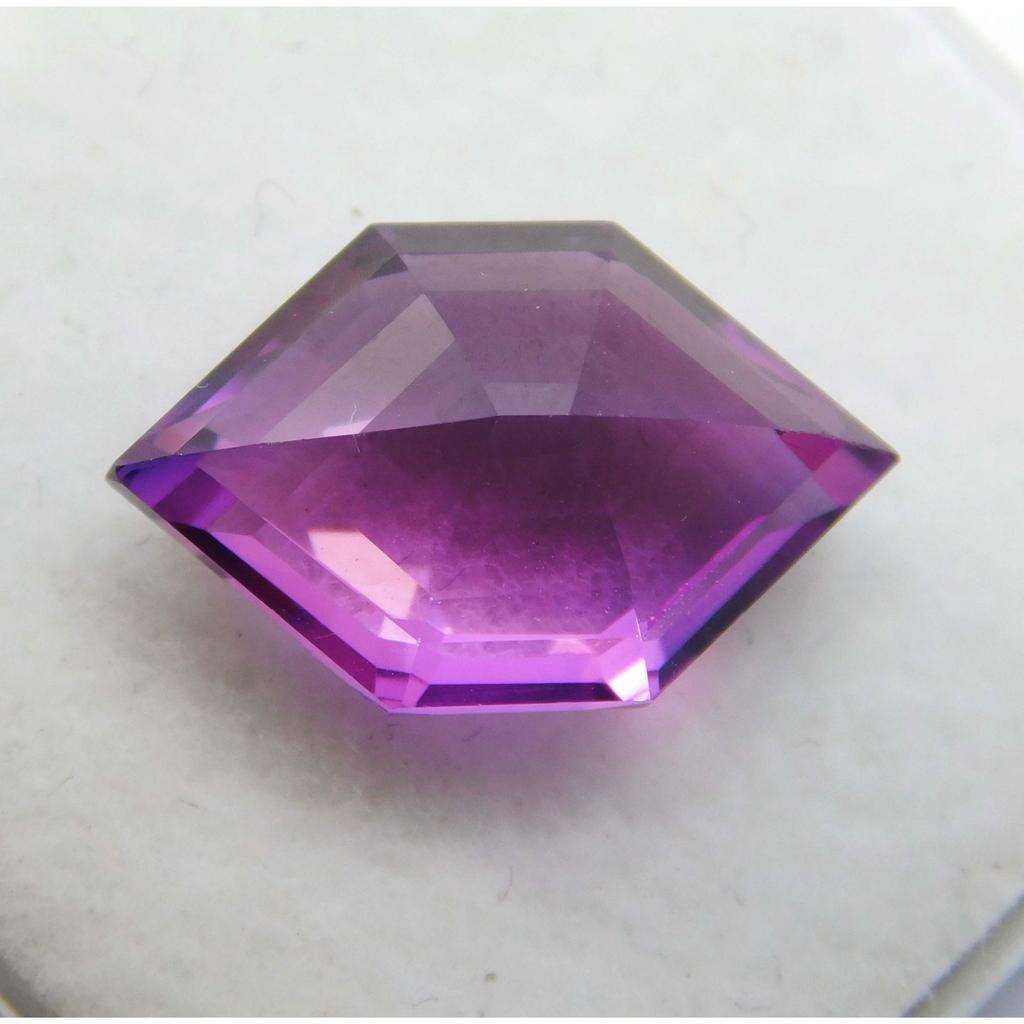 16.58 Ct Natural Appealing Purple Tanzanite Fancy Cut Loose Gem