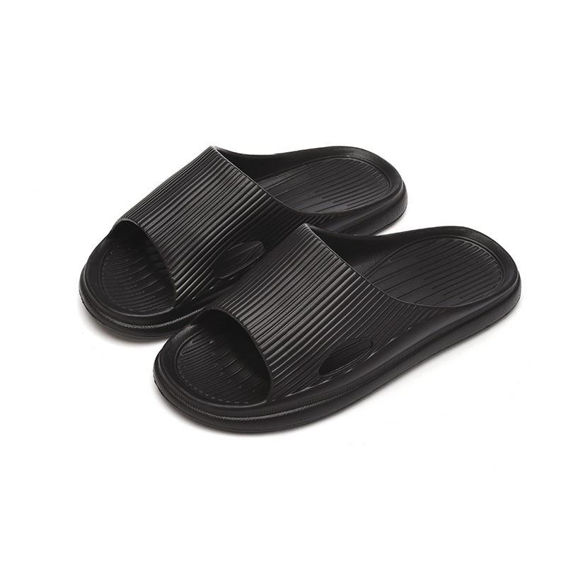 

Новые летние домашние тапочки Qidashun, мужские и женские нескользящие домашние сандалии для ванной на мягкой подошве, ощущение как будто наступил в дерьмо 44-45 чёрный