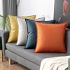 Luxury Orange Throw Pillow Cover for Sofa and Living Room - No Insert Included