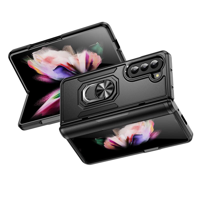 Suitable for Samsung Folding Machine Z Fold 5 Trailblazer with Ring ZFilp 6 Car Bracket Mobile Phone Case