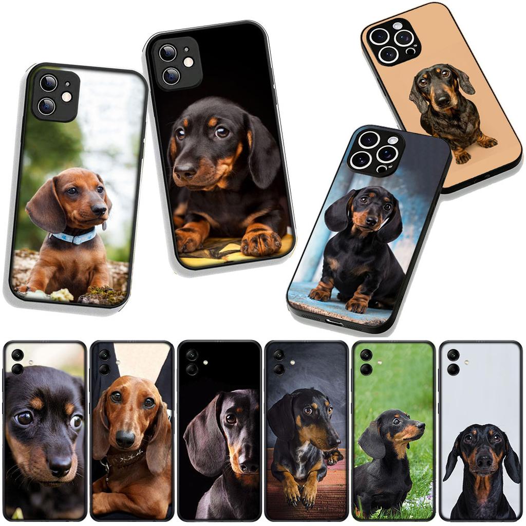 Handyhülle Tier Liebenswert Dackel Hund Hülle für Xiaomi Redmi Note 15 11 9 10 Pro Plus A5 9A 9T 10A 10C 9C NFC 15C 8T Hülle