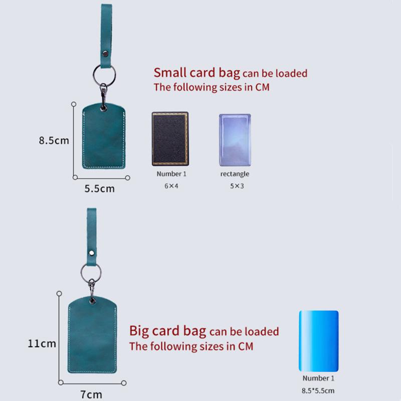 1 Stuks Echt Koeienhuid Kaarthouder Sleutelhanger Sleutelring Deurslot Toegangstags ID-Kaart Hoesje Sleutelhanger Toegangskaart Tas Sleutelring