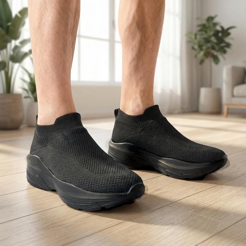 

Men Shoes Sneakers Breathable Mesh Slip on Running Shoes Outdoor Non-Slip Couple Jogging Training Hiking Sports Shoes 36
