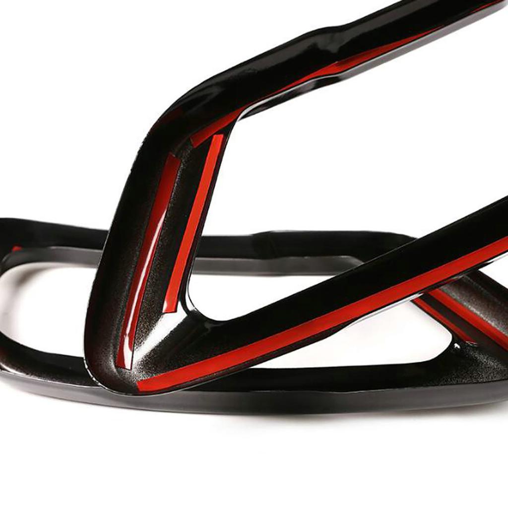 2Pcs Exhaust Mufflers Tail Pipe Cover For 2019-2023 B MW X5 G05 X6 G06 X7 2019-2023 Black