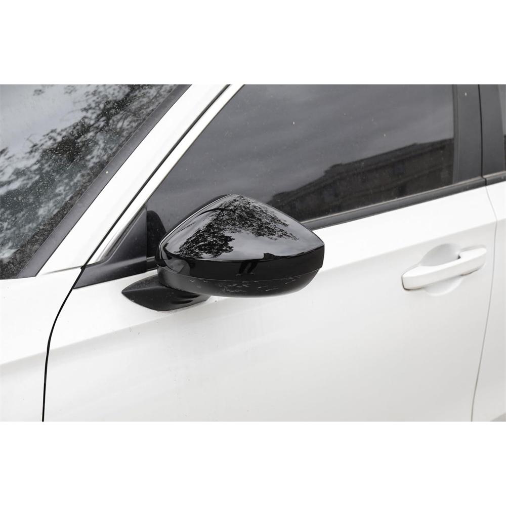 Left Side Rearview Mirror Cover Cap No-Blinker For Honda Civic 2022-2024 11th