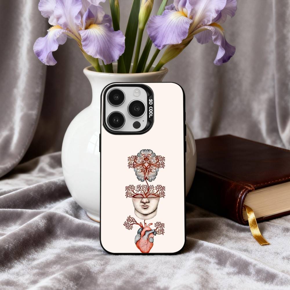 P-Psychologist Profession P-Psychology  Phone Case For iPhone17,16,15,14,13,12,11 Plus,Pro Max Black Candy silver phone case