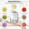 Garlic Masher Crusher Electric Kitchen Food Chopper USB Portable Meat Grinder Vegetable Chopper for Kitchen Gadgets