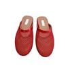 2025 Semi-new Women's Rough 2025 Breathable Shoes Outer Wear and Temperament Spring and Summer Bag Head Mesh Semi-cool Slippers