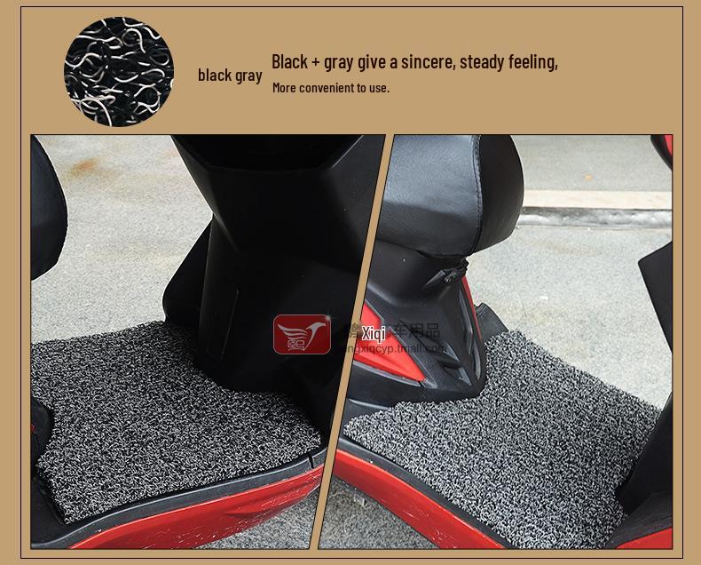 Taiyu Shangling Silk Ring Motorcycle Waterproof Foot Mat