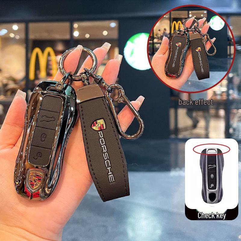 Vlastní kryt klíče pro dálkové ovladače Porsche Panamera, Macan, Cayenne, Taycan a 718