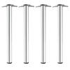 SET OF 4 LEGS NEIVA MODEL FOR TABLE 60ø H710 CHROME FINISH