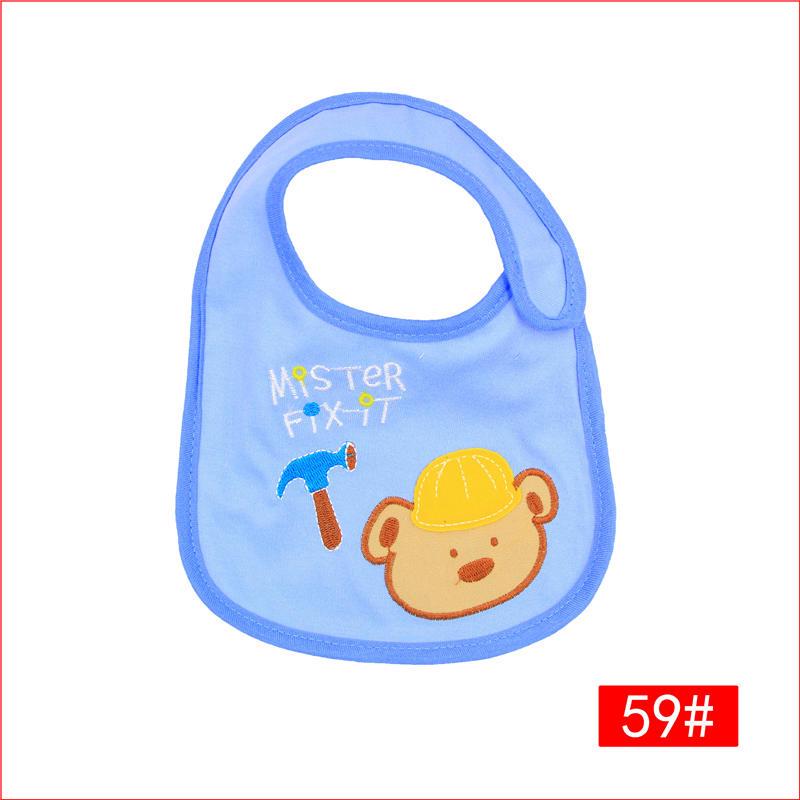 Baby Bibs Set: Printed & Embroidered Children's Aprons & Saliva Cloths