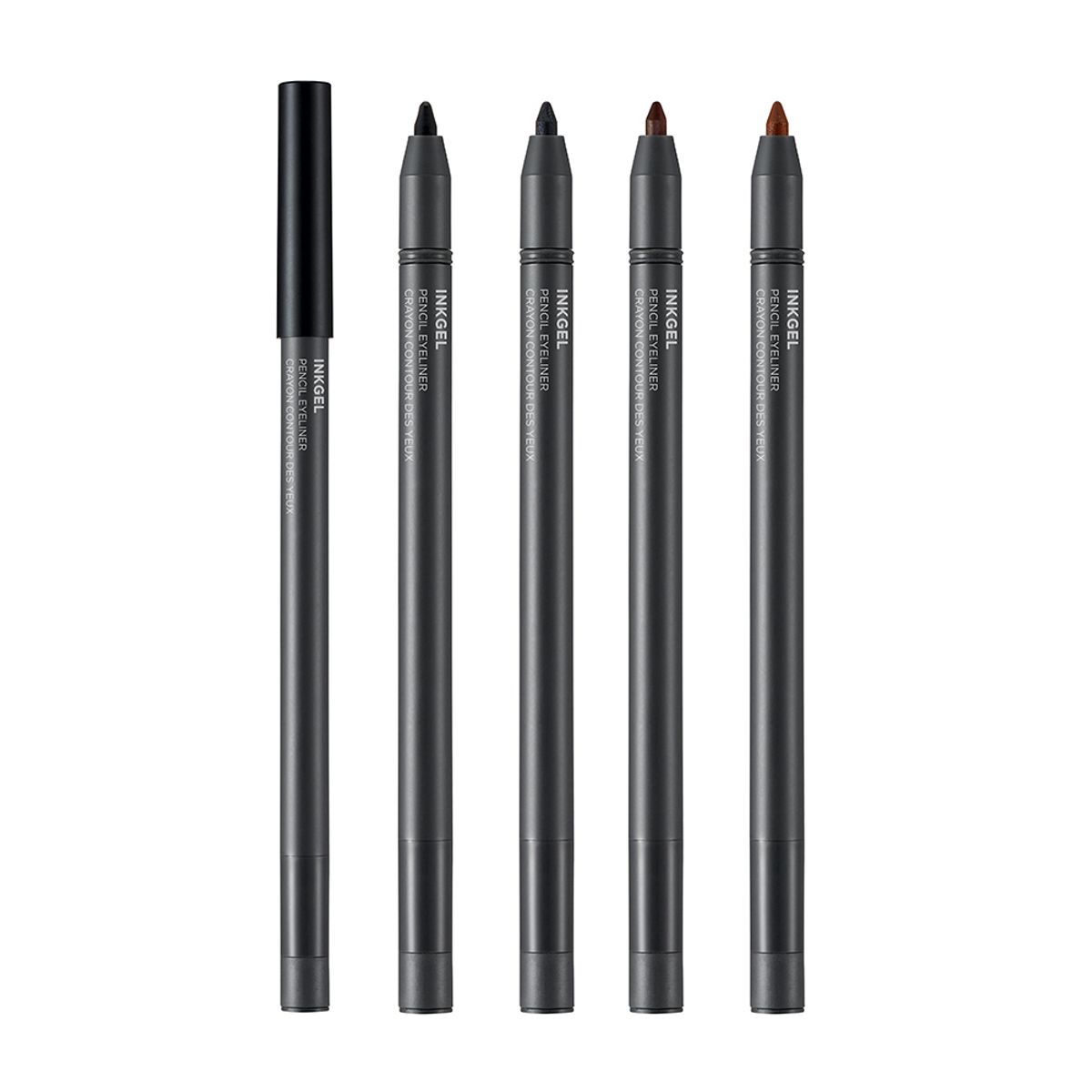 Ink Gel Pencil Liner (4 Colors) 02 Black Caviar