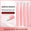 Stainless Steel Eyebrow & Beard Tweezers Set with Double Eyelid Stickers
